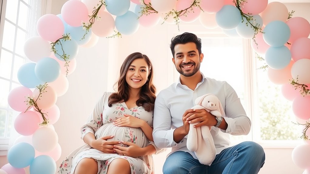 celebrating new baby joy