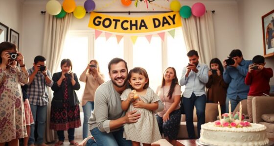 celebrating new family bonds