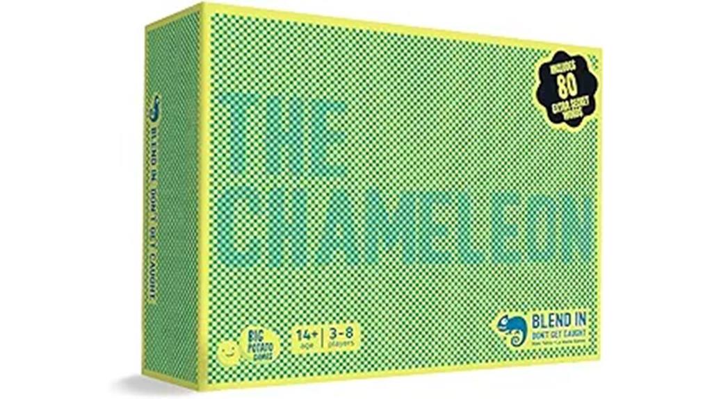 chameleon bluffing family game