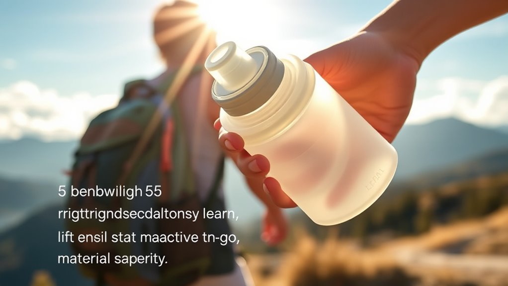 choosing safe travel bottles