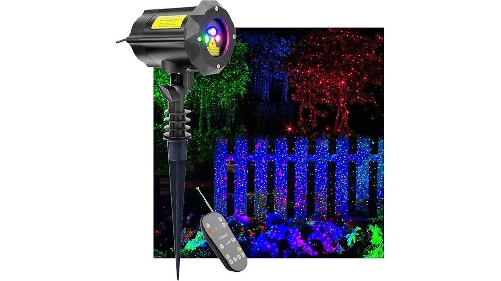 christmas laser projector
