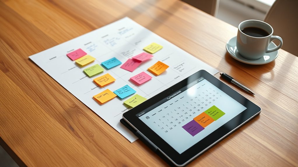 co parenting schedule organization benefits