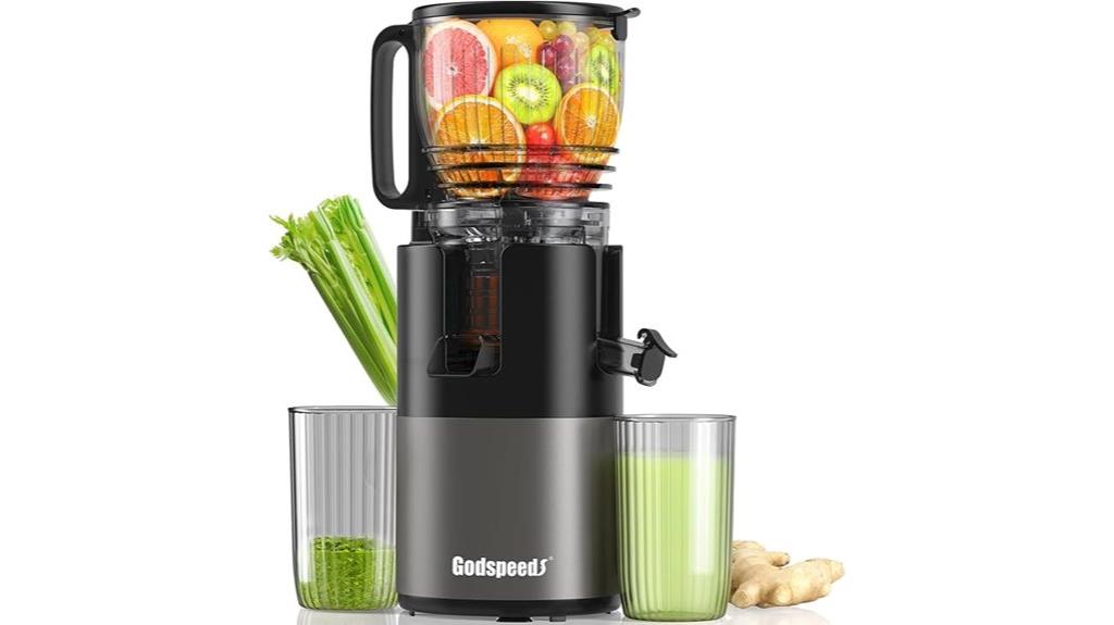 cold press juicer chute