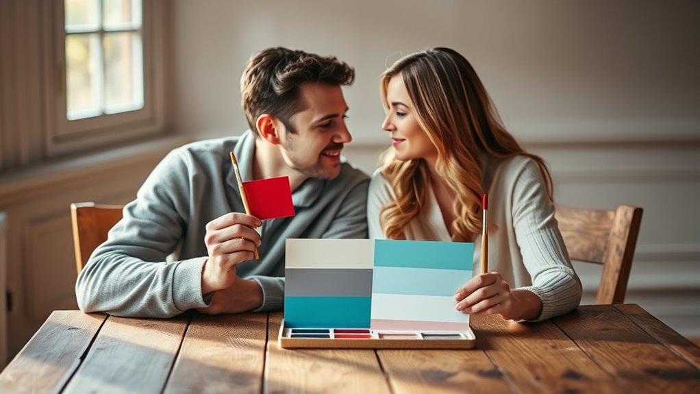 color choices influence relationships