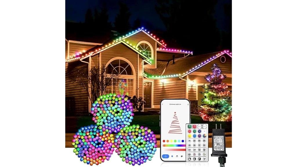 colorful waterproof smart lights