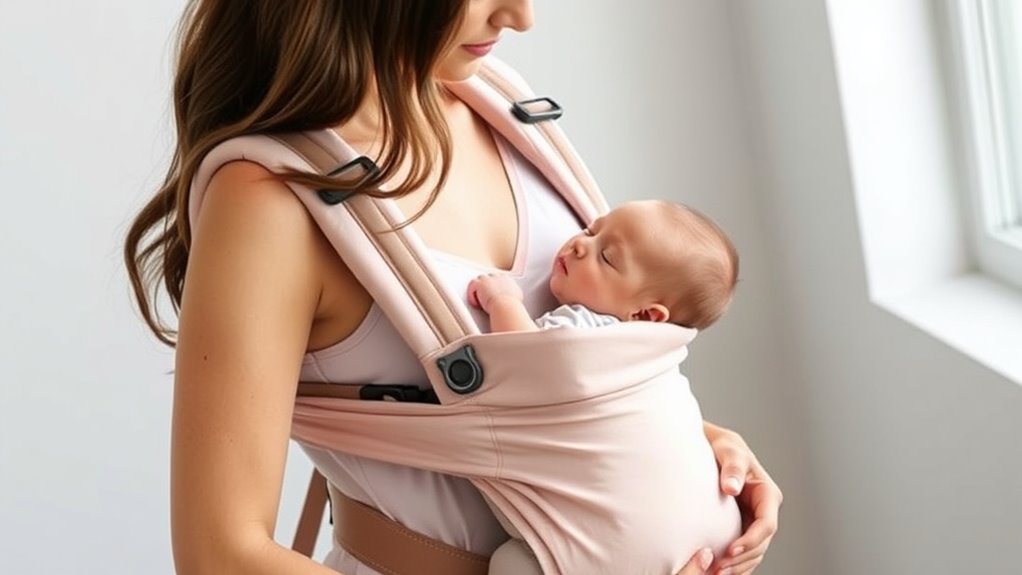 comfortable adjustable breathable carrier