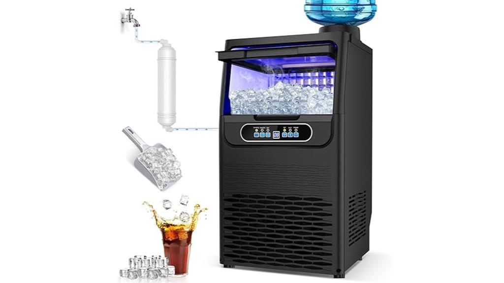 commercial 100lbs ice maker