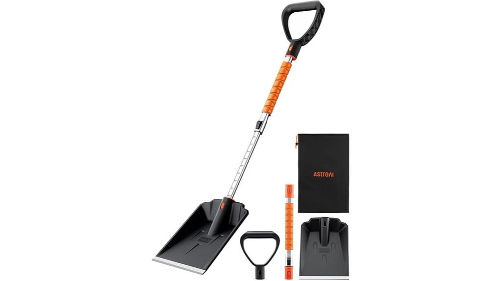 compact car snow shovel