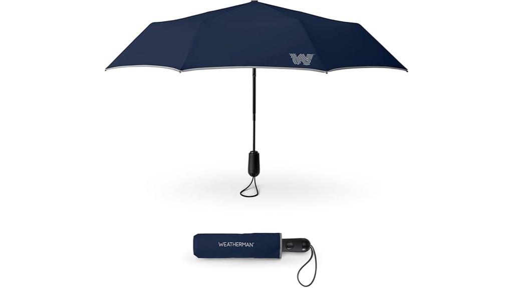 compact fiberglass travel umbrella