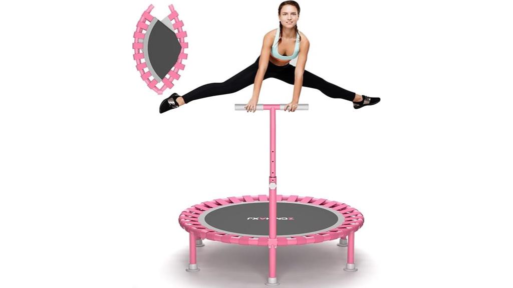 compact indoor trampoline