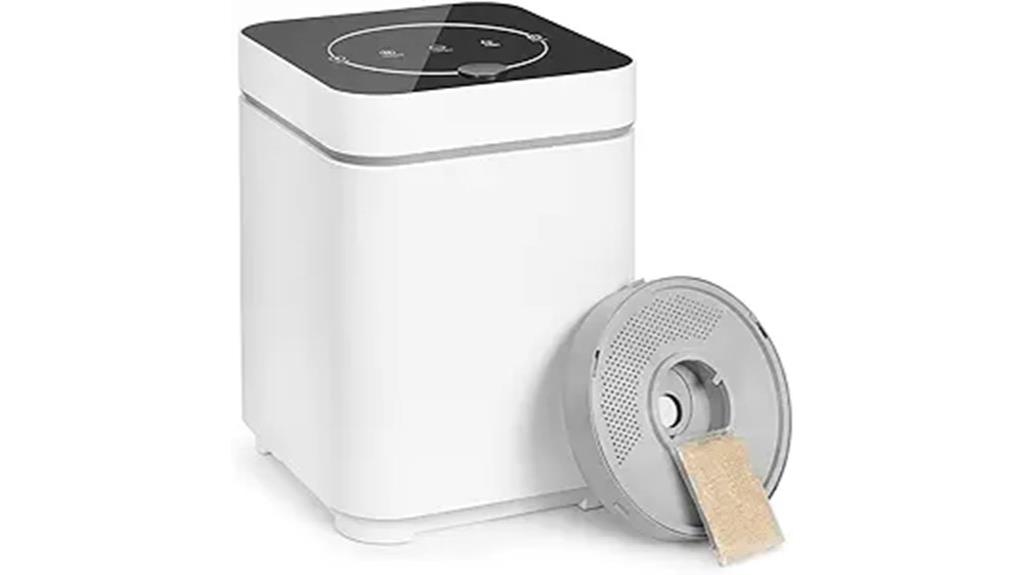 compact kitchen compost bin