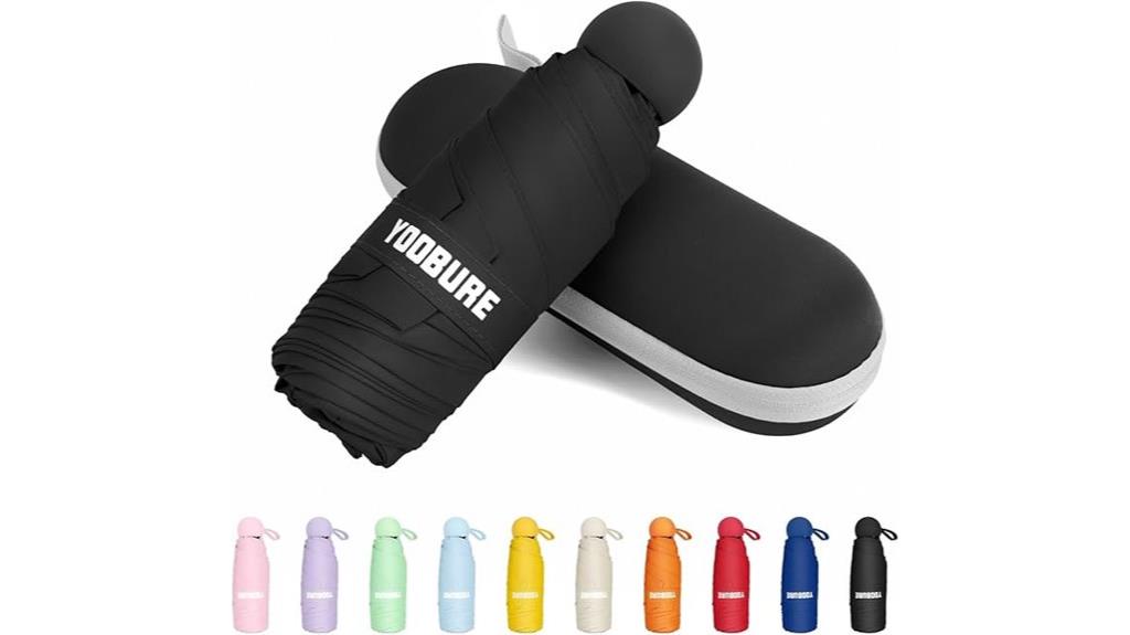 compact travel umbrella case