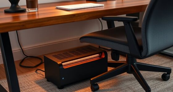 compact under desk heaters