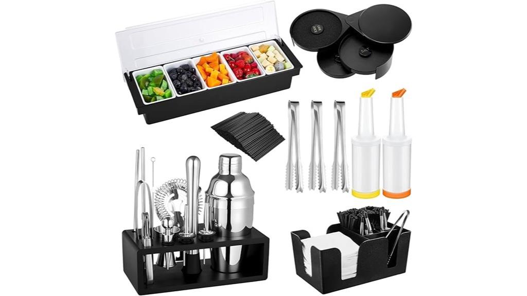 complete 23 piece bartender set