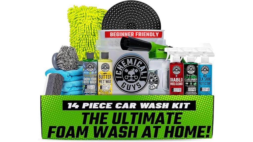 complete car wash kit