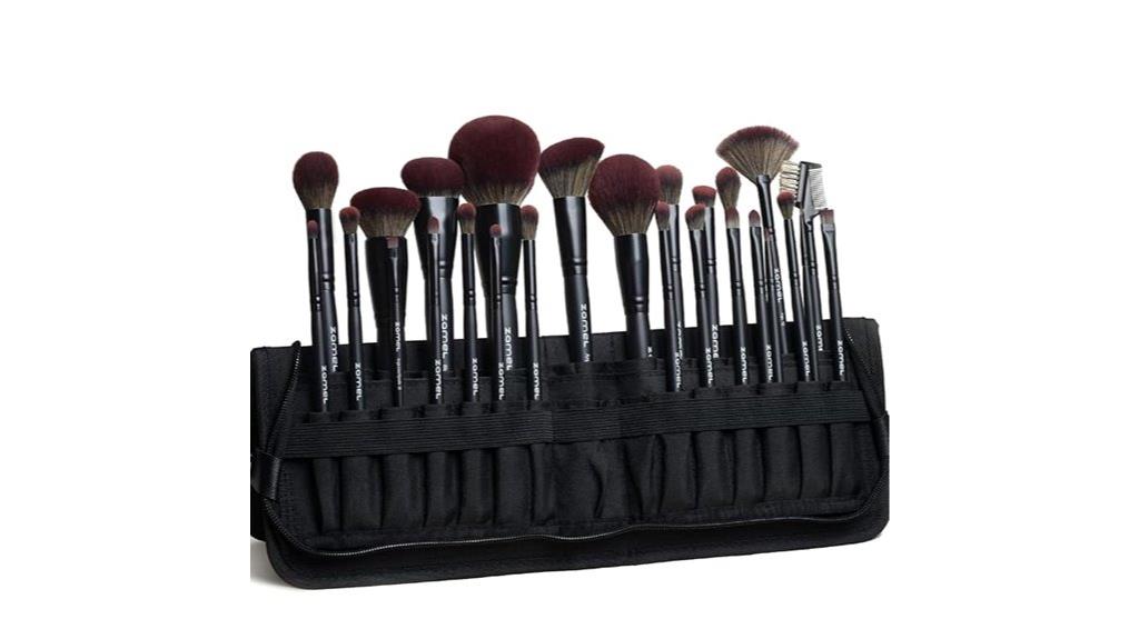 complete makeup brush collection