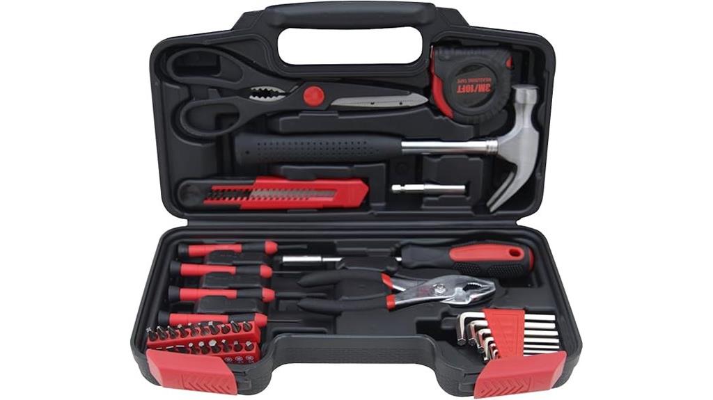 comprehensive 39 piece tool set