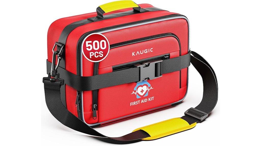 comprehensive 500 piece first aid