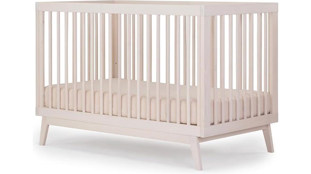 convertible wooden baby crib