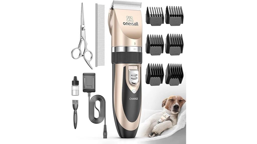 cordless quiet dog grooming