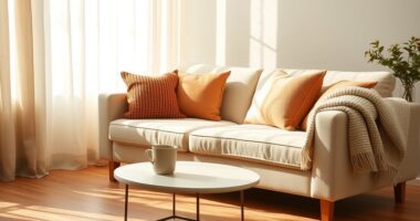 cozy simplicity with warmth