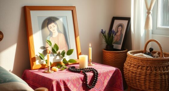 create personal sacred corner