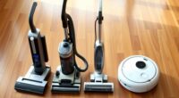 different vacuum cleaner types
