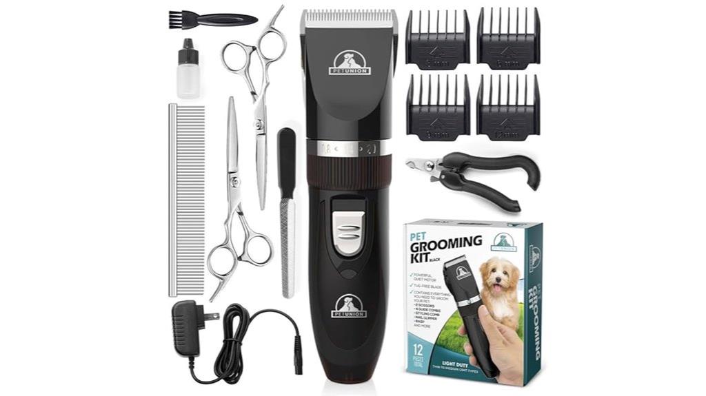 dog grooming kit set