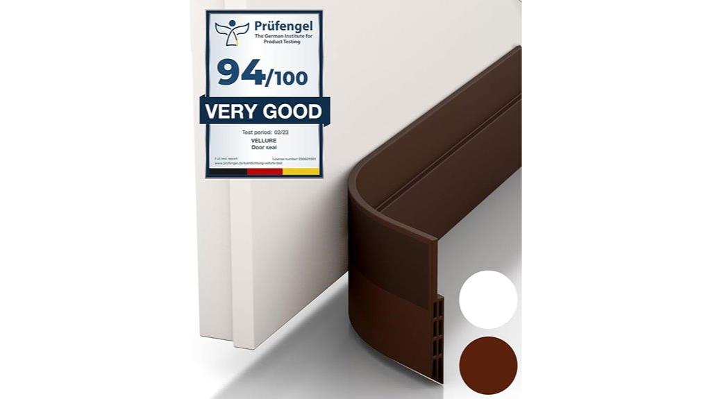 door bottom draft blocker