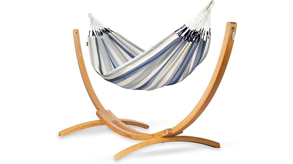 double hammock with stand