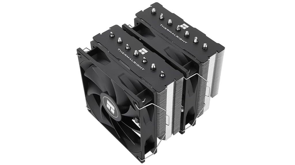 dual 120mm fans cooler