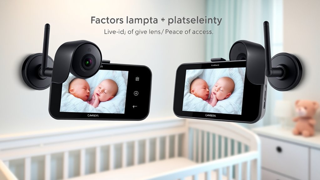 dual camera monitor considerations