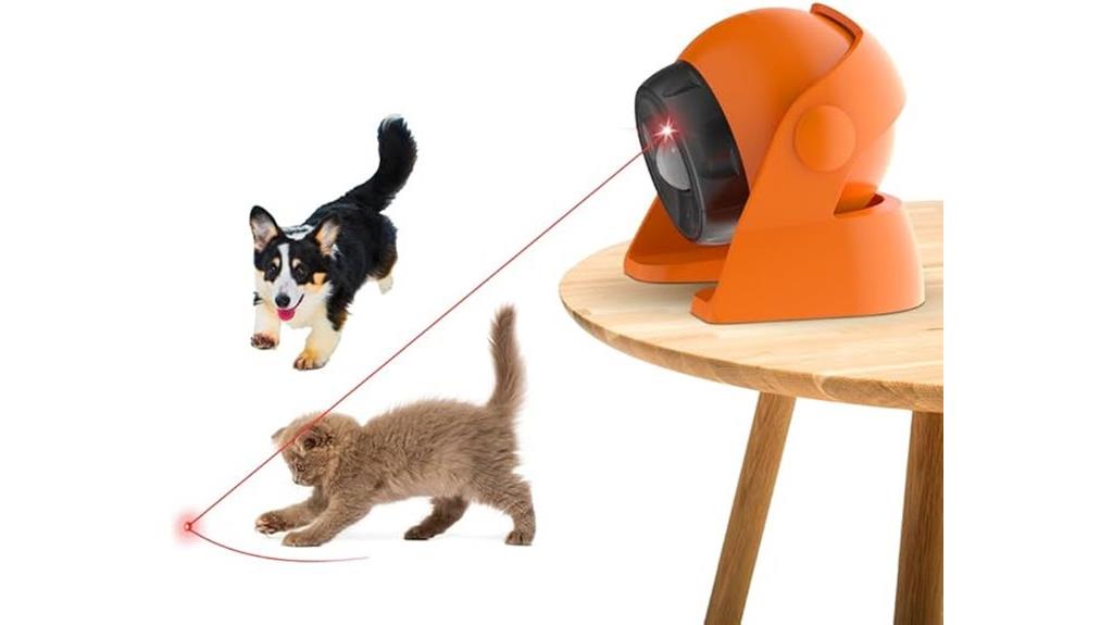 dual function laser cat toy