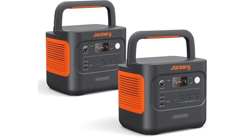 dual jackery explorer 2000