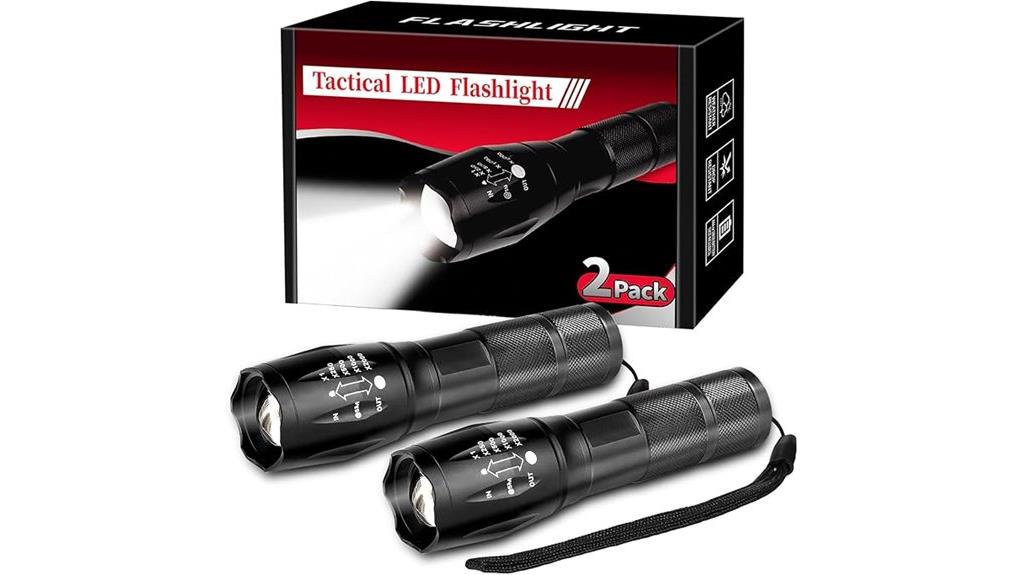 dual mode led flashlights