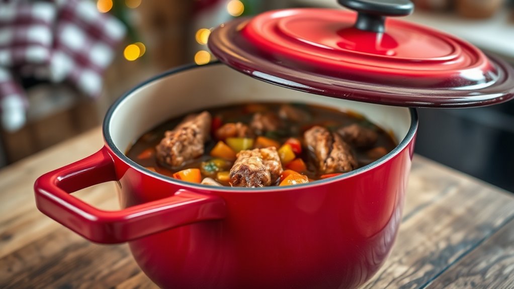 dutch oven size and durability