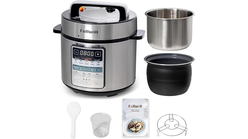 electric pressure cooker features