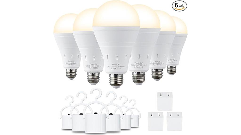 emergency led bulb pack