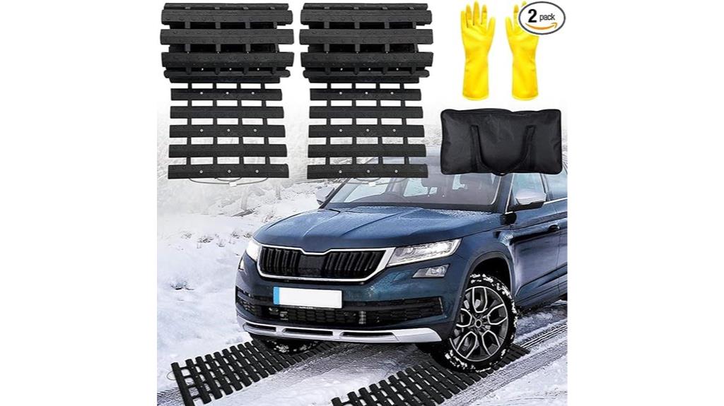 emergency tire traction mats