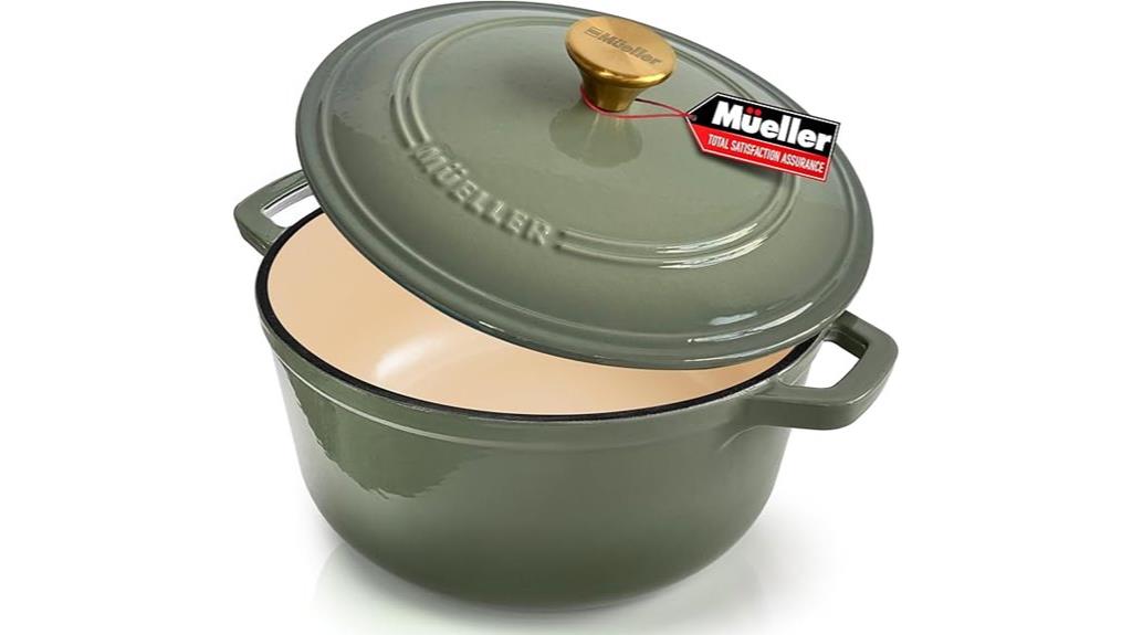 enamel cast iron dutch oven