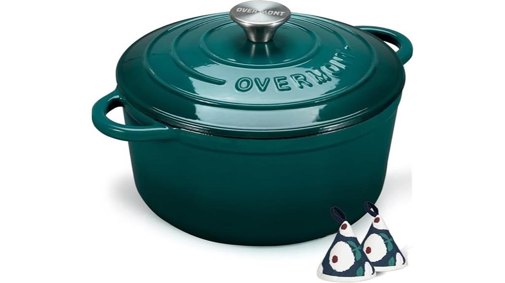 enameled cast iron dutch oven