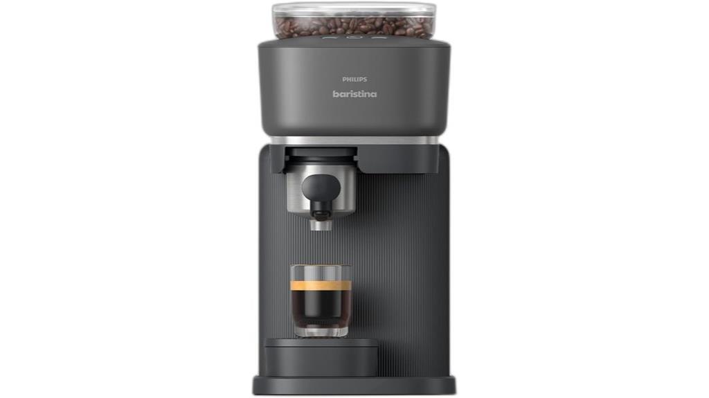 espresso machine with grinder