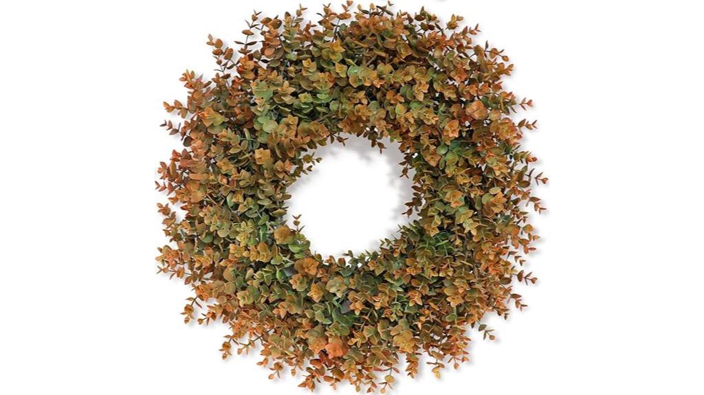 fall front door wreath