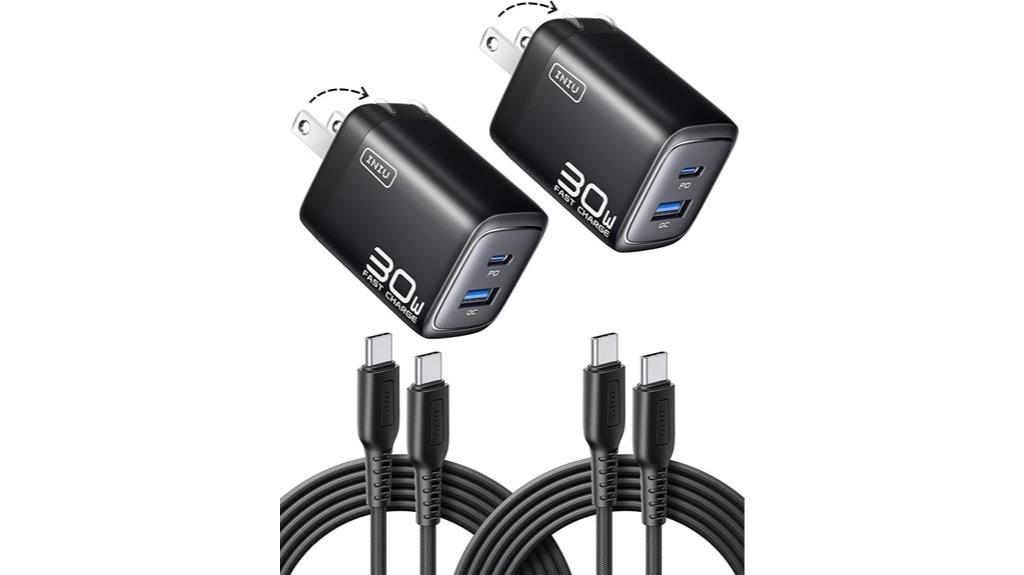 fast gan 30w chargers