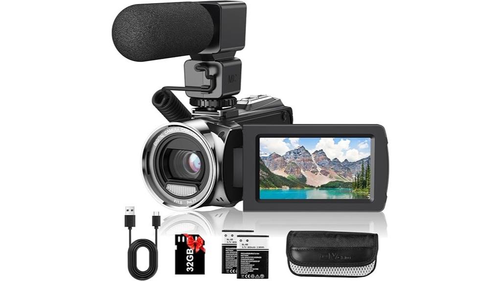 fhd 1080p camcorder bundle