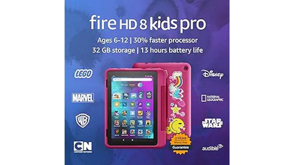 fire hd 8 kids pro