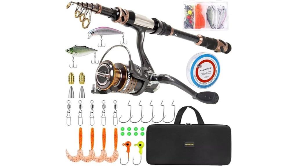 fishing gear combo sets