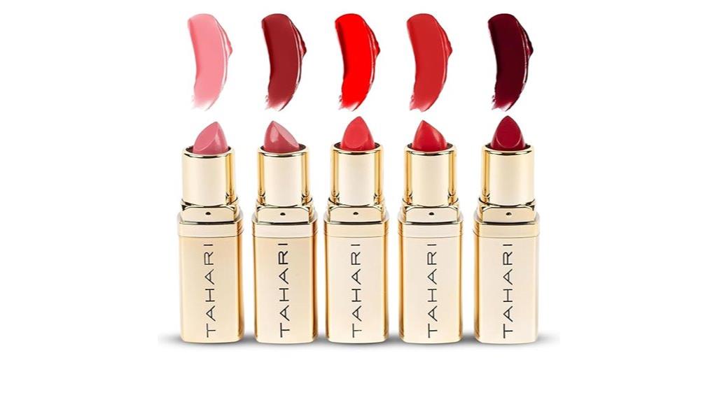 five piece lipstick collection