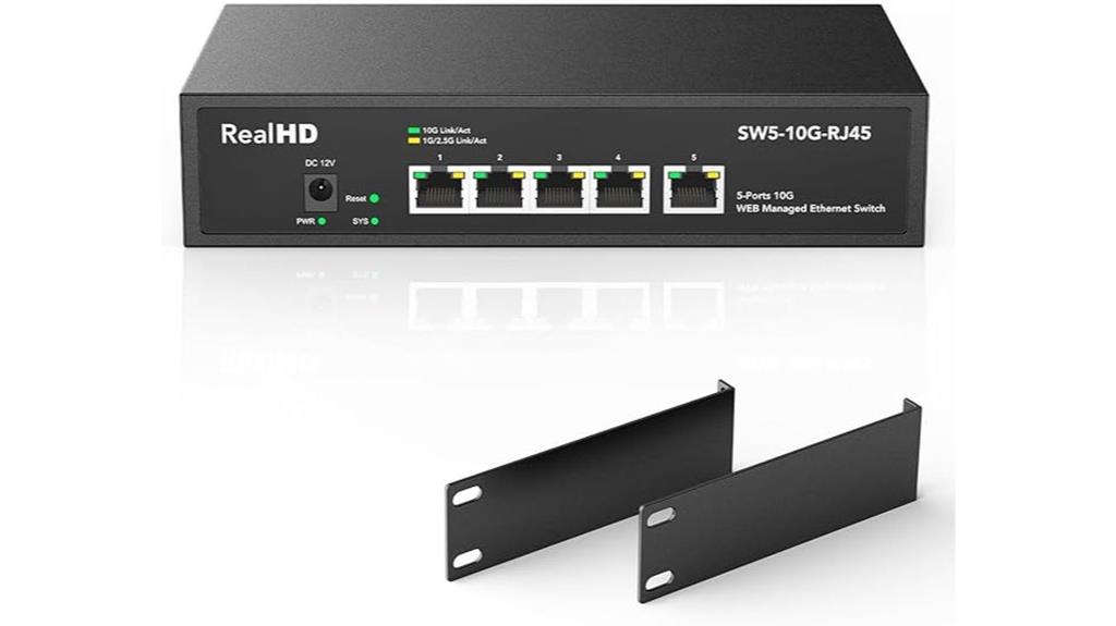 five port 10gb switch