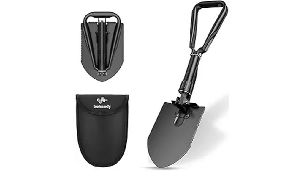 folding camping emergency shovel